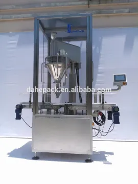 Automatic Rotary Soup Powder Bottles&Cans Filling Machine, Powder Filling Machine