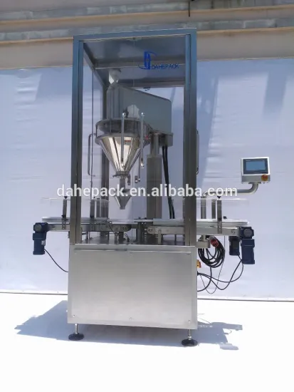Automatic Rotary Soup Powder Bottles&Cans Filling Machine, Auger Filler