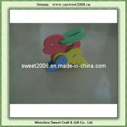 3D Animal Series DIY EVA---Hare or Rabbit