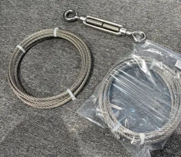 1X19 stainless steel wire rope 3mm 316