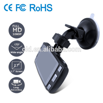 2.7" TFT Screen 1280*720P G-sensor 170 degree 170 degree dash cam
