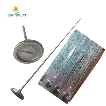 Affordable 52mm Dial Long-Stem Agricultural Compost Soil Thermometer