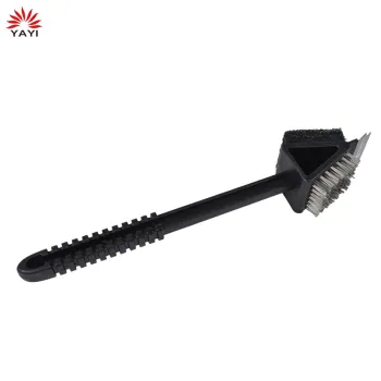 Barbecue Grill Brush Stainless Steel BBQ Easy Clean Tool Universal 3 in 1 Premium Brush