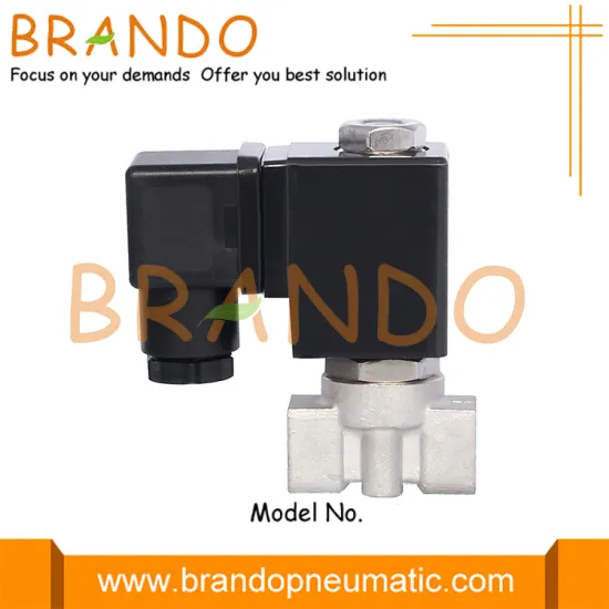 1/4'' Stainless Steel Solenoid Valve With Latching Coil