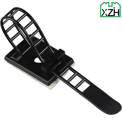 3M Self-Adhesive Adjustable Cable Clips - Cable Organizer Adhesive Clips
