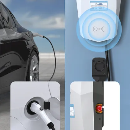 Wall mounted new energy ev charging wallbox