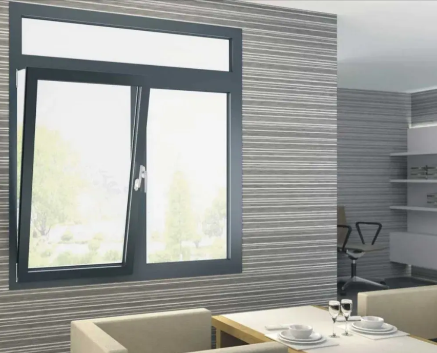 Aluminum tilt and turn windows