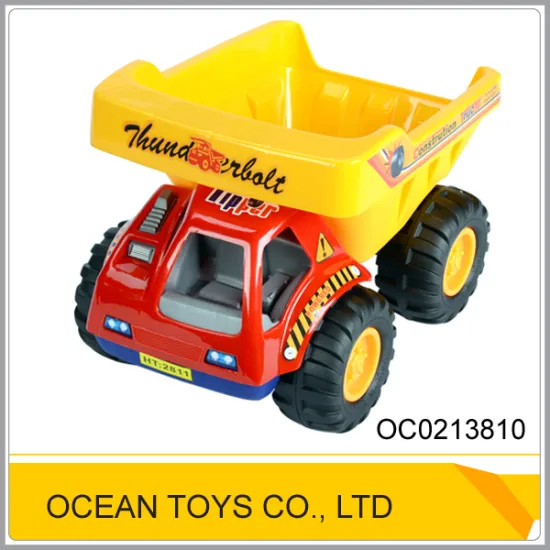 Pretend kids beach contruction plastic toy truck OC0213810