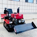 Crawler -Traktor mit Vorderschaufel