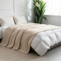 Luxuosa manta de flanela de camada única para relaxamento