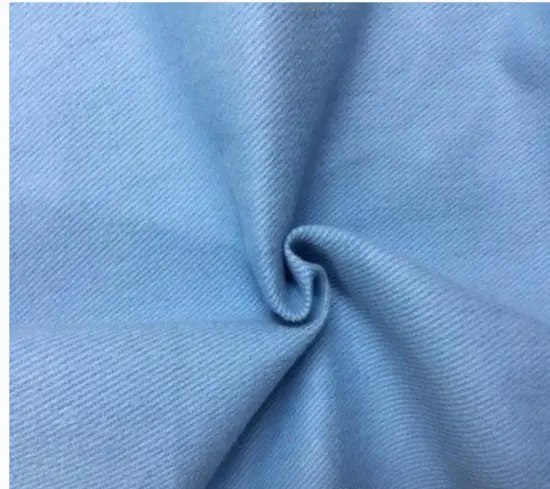 woven Lyocell cotton mixed twill plain dyed fabric