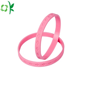 Eco-friendly Fashion Silicone Bracelet for Gift