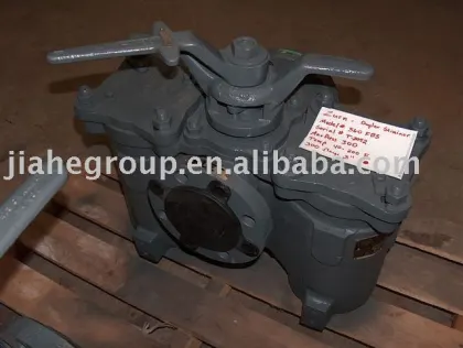 3 Inch ZURN DUPLEX STRAINER 300 LB Flange