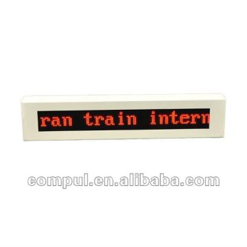 LED Indoor Display P4 LED moving sign for Bus/Subway/Train