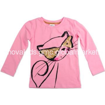 Pink Wholesale Children wear Girls Long Sleeve Top fresh stocK  new