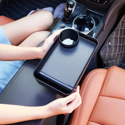 Adjustable Table Car Cup Holder Tray for Yeti 20/26/30 oz & CamelBak 32/40 oz Bottles - 3.4''-3.8'' Compatible