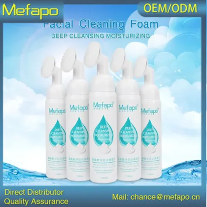 OEM/ODM Whitening Facial Foam Cleanser Gentle Foaming Facial Cleanser