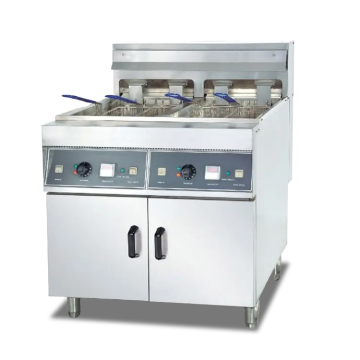 Electric Potato Deep Frying Machine with Standing Tank for Industrial Use