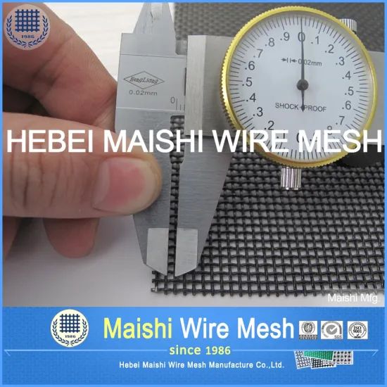 black stainless steel security mesh for door