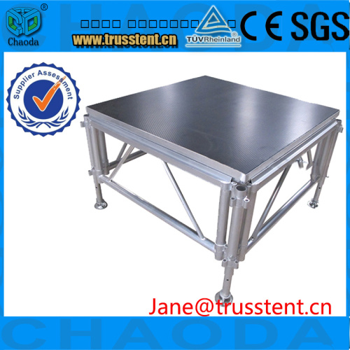 Retractable Roof Systems With Adjustable Aluminum Stage Leg Mini Indoor Stage