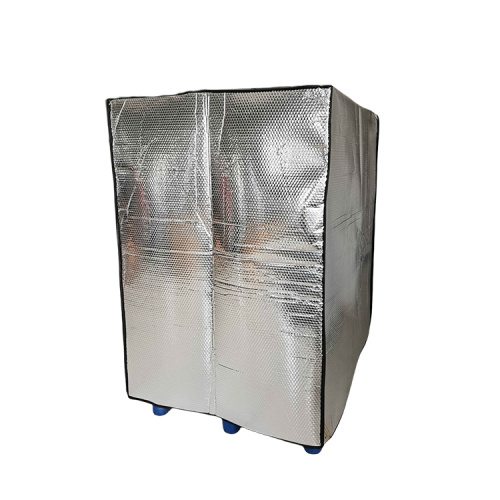 Moisture Barrier Aluminum Foil Pallet Cover with Velcro