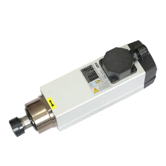 HQD Brand 3.5KW Air-cooled Spindle Motor for Woodworking Machines - ER20/ER25, 12A, 220V