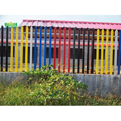 Steel palisade fence for sale