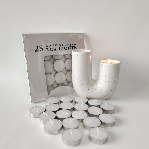 25pcs metal set candle tealight box package