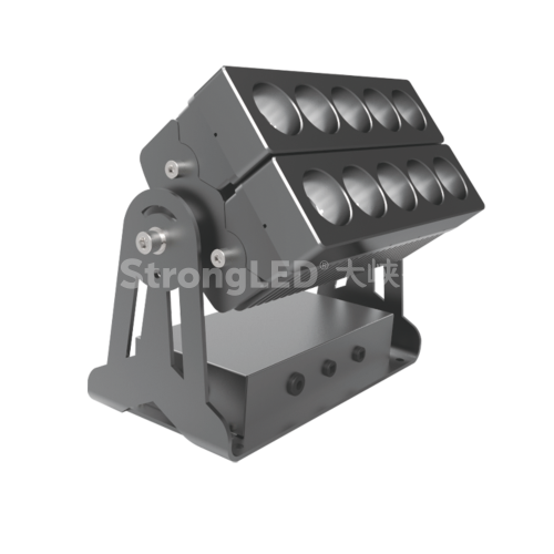 80W 2 Piksel RGBW Lampu Banjir LED TF2A