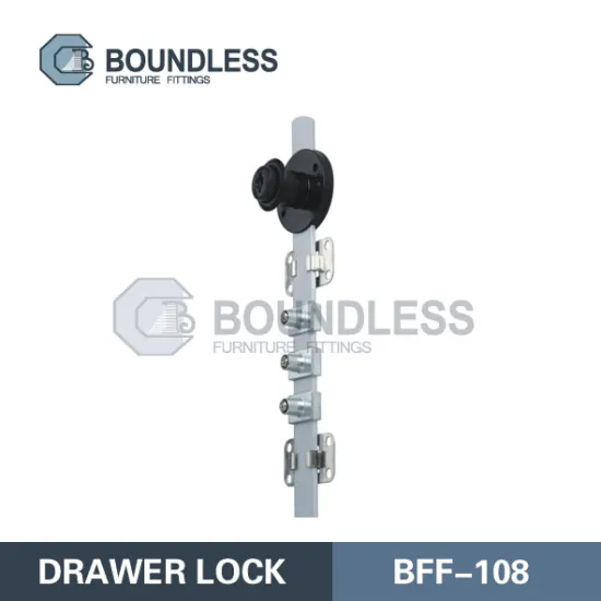 High Quality Zinc alloy 108 3-unit Side Cabinet Drawer Locks