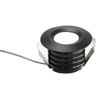 DC12V Aluminum Recessed Outdoor Warm White Mini Downlights Set