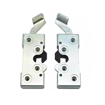 Excavator Heavy Load Impact Door Lock with Steel Cable Drive and Reverse Buckle Cover Plate