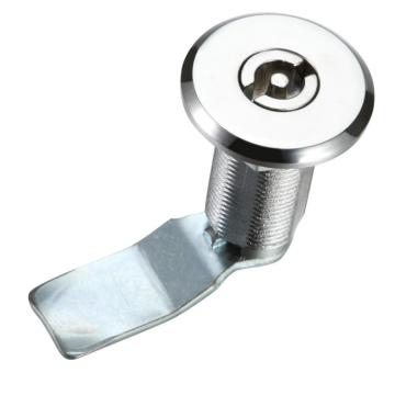 Kunci Silinder Kabinet Bersalut Krom Cerah ZDC Steel Cam