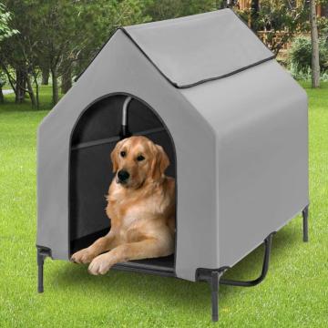 tenda ao ar livre de cachorro