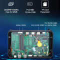 Paparan triple 4k uhd permainan mini pc