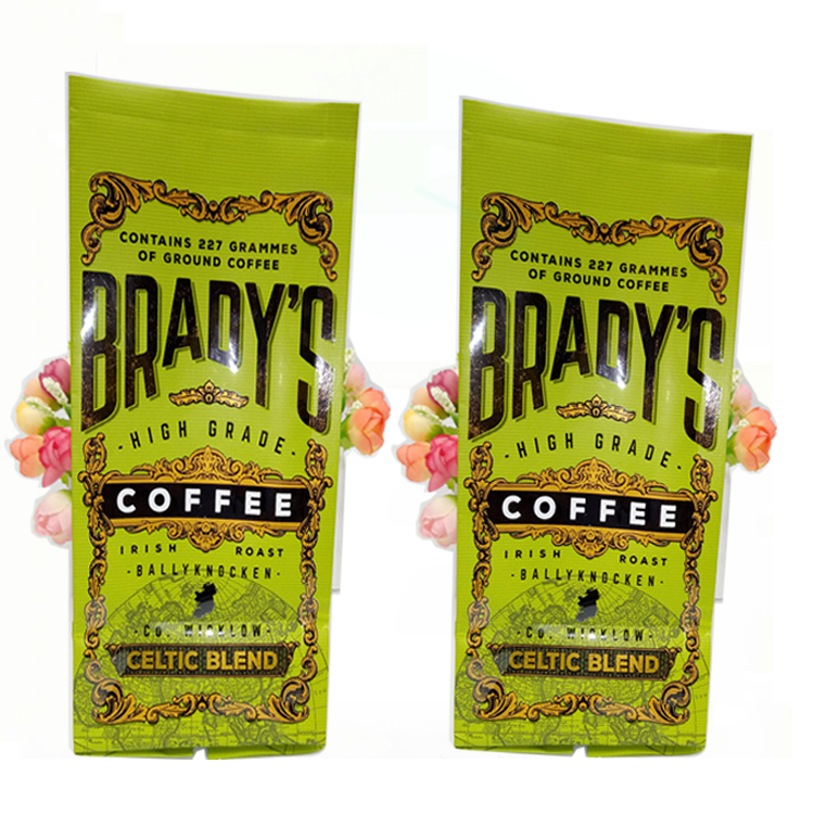 Wholesale coffee packaging bags with clear window