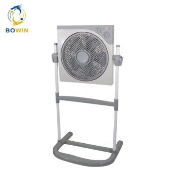 Hot Sale Adjustable Height 12 Inch Box Fan with Remote Control