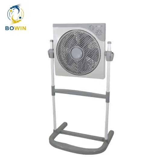 Hot Sale Adjustable Height 12 Inch Box Fan with Remote Control