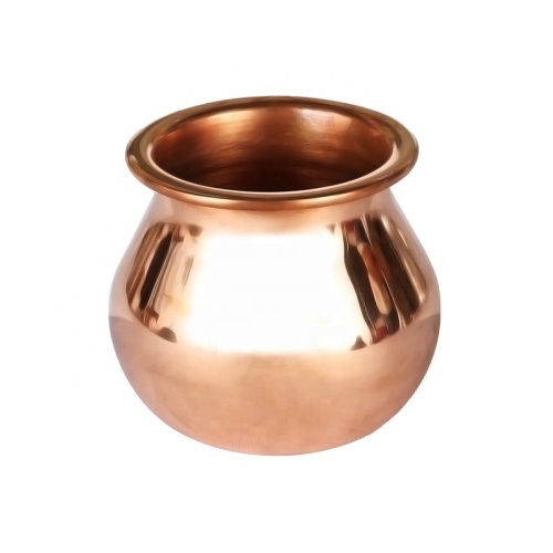 Hairline Polished Copper Vessel Custom fabrication cnc spinning machine product mirror Supplier