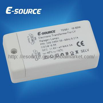 HOT ITEMS 60W Dimmable Electronic Transformer for 12V Halogen Lamp