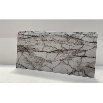 Marble Grain Carved Metal Panels Cracked Marble Pattern Metal Plate Insulation Decorative Panel Supplier