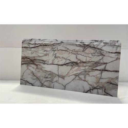 Cracked Marble Pattern Metal Plate Insulation Decorative Panel