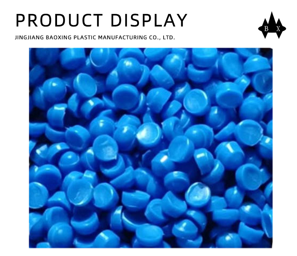 Blue PVC Protective Layer Plastic Pellets x