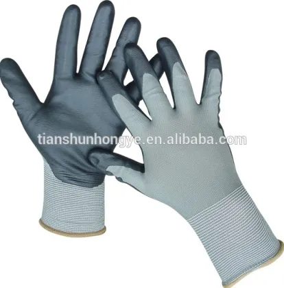 Nitrile grip gloves