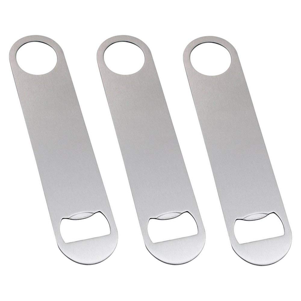 Heavy Duty Stainless Steel Flat Bottle Opener