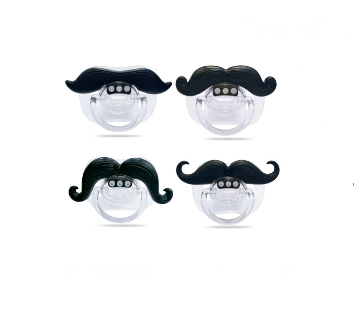 Mustache Pacifier