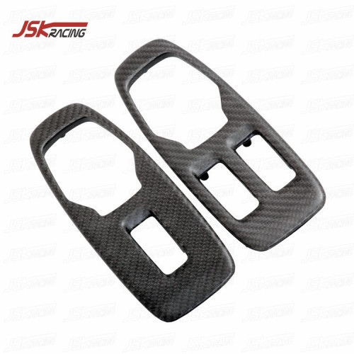 Matte Carbon Fiber Interior Window Switch Panel for 2015-2018 McLaren 540C 570S 570GT 600LT