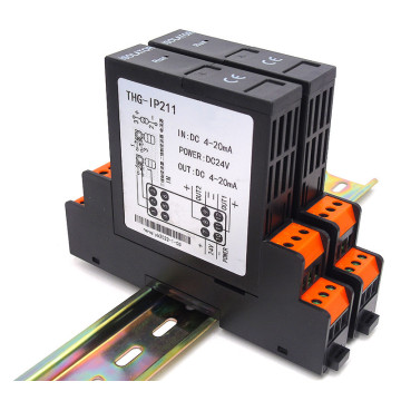 DQ703G-IP DC Voltage Converter: 4-20mA to 0-10V Signal Isolator