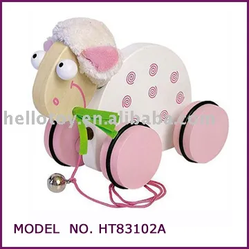 Wooden Toys - Sheep Vehicle (HT83102A)