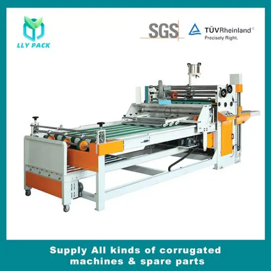 Automatic folder gluer Carton Box Packing Machine